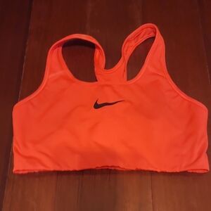 Nike Women's Bright Orange Sports Bra